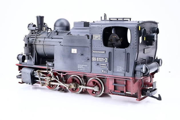 Train Line 45 G Gauge 2012012 DR Black HSB Steam Locomotive No.996101 'Pfiffi' - DCC Sound, Boxed
