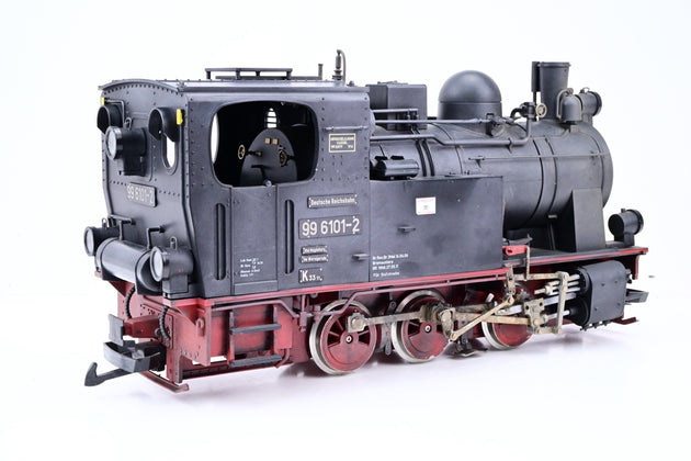 Train Line 45 G Gauge 2012012 DR Black HSB Steam Locomotive No.996101 'Pfiffi' - DCC Sound, Boxed