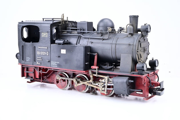 Train Line 45 G Gauge 2012012 DR Black HSB Steam Locomotive No.996101 'Pfiffi' - DCC Sound, Boxed