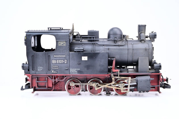 Train Line 45 G Gauge 2012012 DR Black HSB Steam Locomotive No.996101 'Pfiffi' - DCC Sound, Boxed