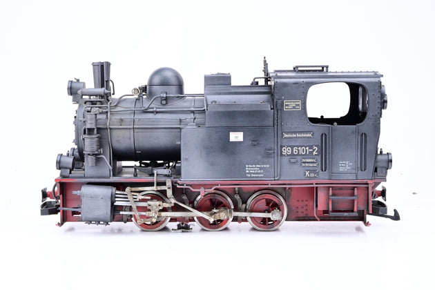 Train Line 45 G Gauge 2012012 DR Black HSB Steam Locomotive No.996101 'Pfiffi' - DCC Sound, Boxed
