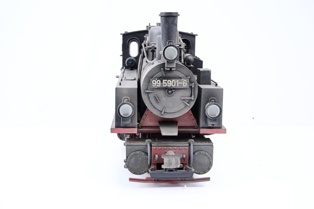 Train Line 45 G Gauge 2011012 DR Black HSB Mallet Steam Locomotive No.995901 - DCC Sound, Boxed