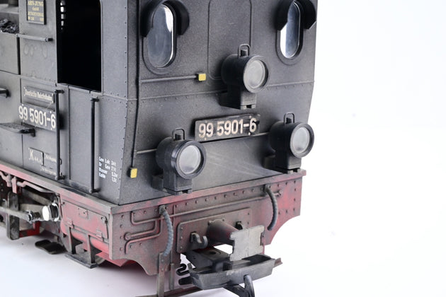 Train Line 45 G Gauge 2011012 DR Black HSB Mallet Steam Locomotive No.995901 - DCC Sound, Boxed