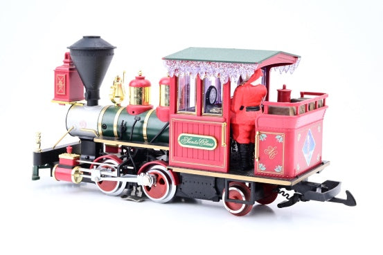 LGB G Gauge 21130 Grizzly Flats Railroad 2-4-0 'Chloe' Christmas Steam Locomotive 'Santa Claus' - Boxed
