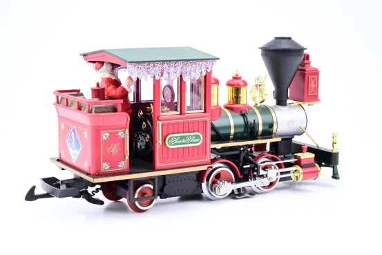 LGB G Gauge 21130 Grizzly Flats Railroad 2-4-0 'Chloe' Christmas Steam Locomotive 'Santa Claus' - Boxed