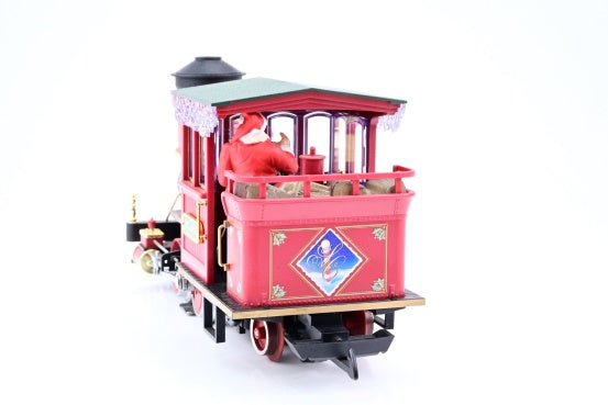 LGB G Gauge 21130 Grizzly Flats Railroad 2-4-0 'Chloe' Christmas Steam Locomotive 'Santa Claus' - Boxed