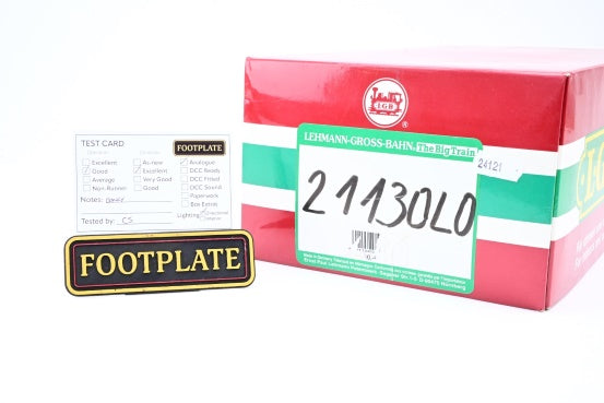 LGB G Gauge 21130 Grizzly Flats Railroad 2-4-0 'Chloe' Christmas Steam Locomotive 'Santa Claus' - Boxed