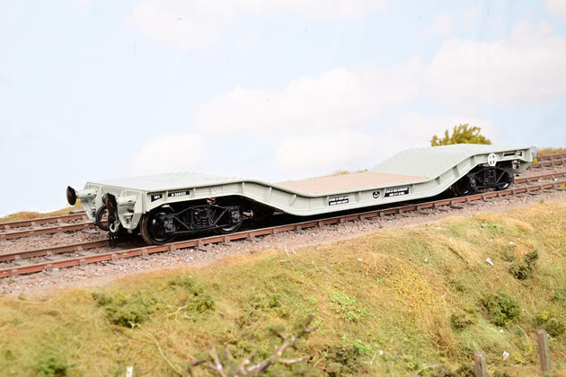 Hattons O Gauge H7-WW-705 Warwell Wagon 50T W Diamond Frame Bogies BR Grey No.M360333 - Boxed