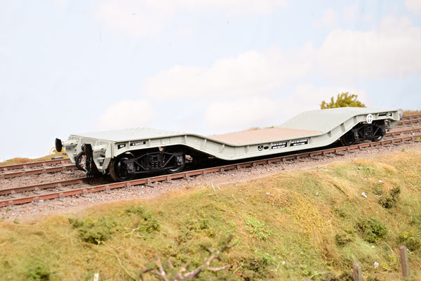 Hattons O Gauge H7-WW-705 Warwell Wagon 50T W Diamond Frame Bogies BR Grey No.M360333 - Boxed