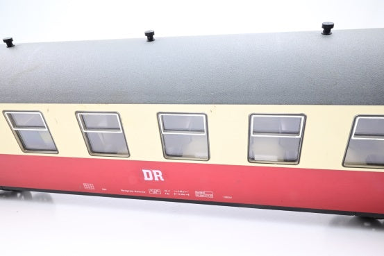 Train Line 45 G Gauge 3030750 DR Red & Cream HSB Passenger Car No.900-516 - Boxed