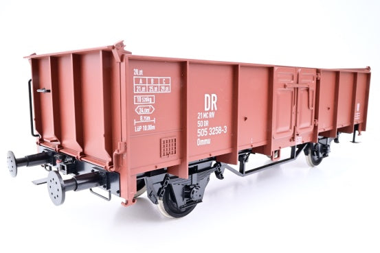 Modelbouw Boerman G Gauge 0006-0007 DR Bauxite Ommu 40.0 Gondola Car No.505 3258-3 - Boxed