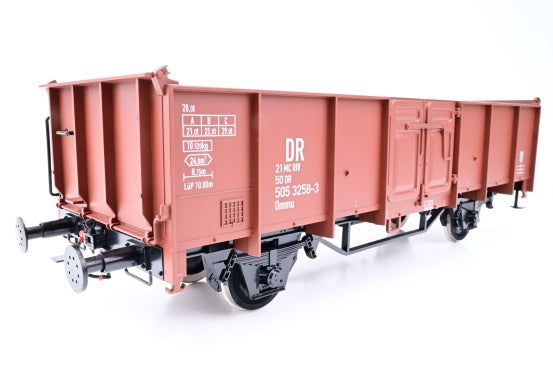 Modelbouw Boerman G Gauge 0006-0007 DR Bauxite Ommu 40.0 Gondola Car No.505 3258-3 - Boxed