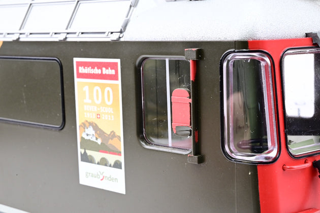 LGB G Gauge 28438 RhB Bever–Scuol 100 Class Ge 4/4 II Electric Locomotive - DCC Sound, Boxed