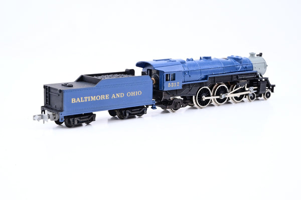 Arnold N Gauge 0228B Baltimore & Ohio Blue 4-6-2 Pacific Steam Locomotive No.5312 - Boxed