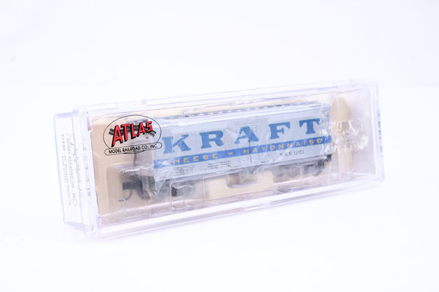 Atlas N Gauge 31931 Pennsylvania Railroad Grey PS-2 Hopper Car No.258043 - Boxed