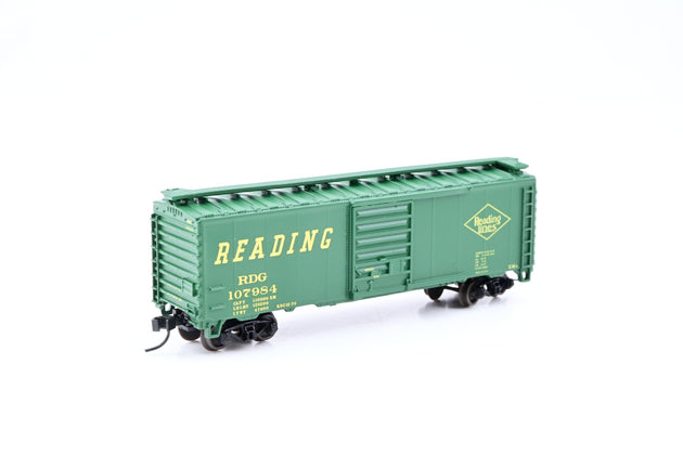 Atlas N Gauge 34625 Reading Lines Green 40ft PS-1 Box Car No.107984 - Boxed