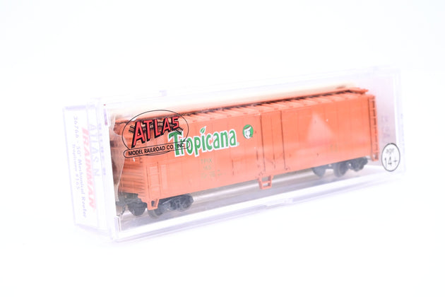 Atlas N Gauge 36766 Tropicana Orange 50ft Mechanical Reefer No.165 - Boxed