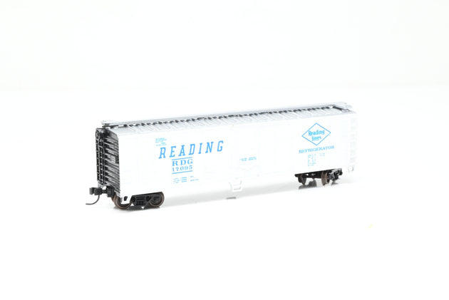 Atlas N Gauge 3660-2.75 Reading Lines White 50ft Mechanical Reefer No.17095 - Boxed
