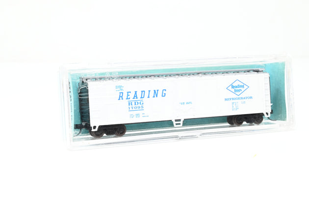 Atlas N Gauge 3660-2.75 Reading Lines White 50ft Mechanical Reefer No.17095 - Boxed