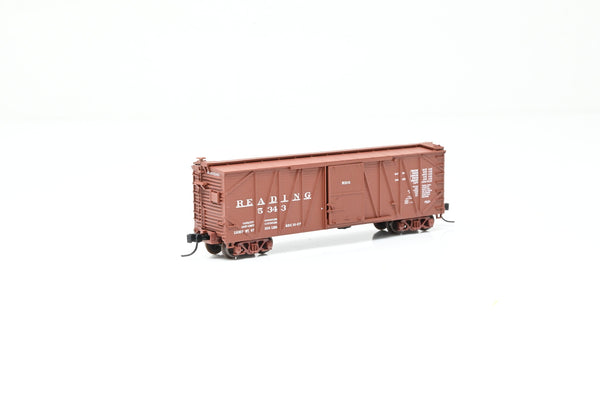 Atlas N Gauge 41811 Reading Brown USRA Single-Sheathed Box Car No.5343 - Boxed