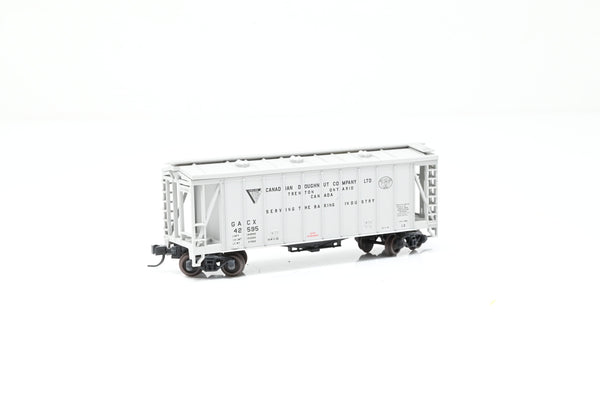 Atlas N Gauge 38786 Canadian Doughnut Company Grey 40ft Airslide Hopper Car No.42595 - Boxed