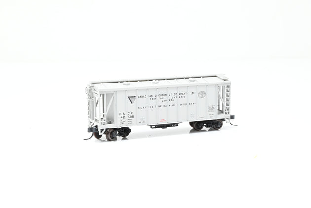 Atlas N Gauge 38786 Canadian Doughnut Company Grey 40ft Airslide Hopper Car No.42595 - Boxed