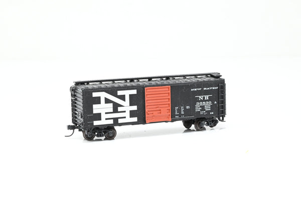 Atlas N Gauge 50001157 New Haven Black & Red 40ft PS-1 Box Car No.33997 - Boxed