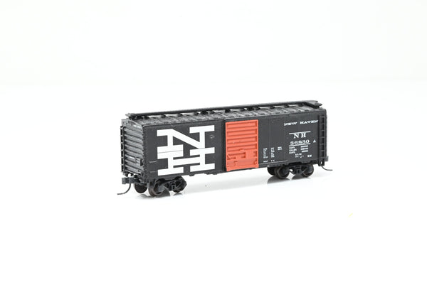 Atlas N Gauge 50001157 New Haven Black & Red 40ft PS-1 Box Car No.33997 - Boxed