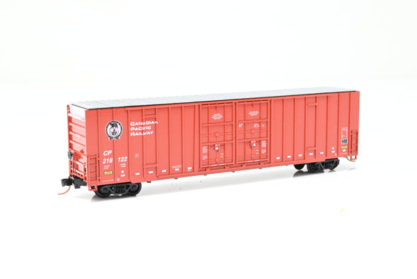 LBF Company N Gauge 5901 Canadian Pacific Railway Red 60ft Gunderson Hi-Cube Box Car No.CP218122 - Boxed
