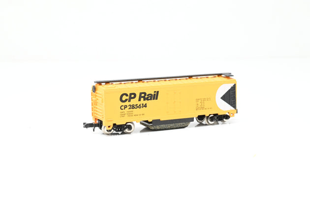 Model Power N Gauge MP3151 CP Rail Yellow Track Cleaning Car No.CP285614 - Boxed