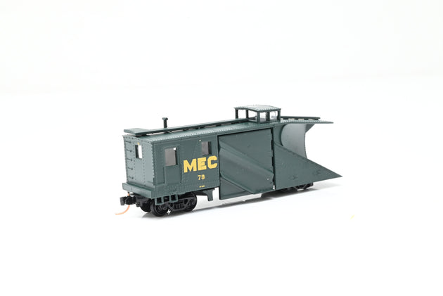 Walthers N Gauge 932-8511 Maine Central Green Russell Snow Plough No.79 - Boxed