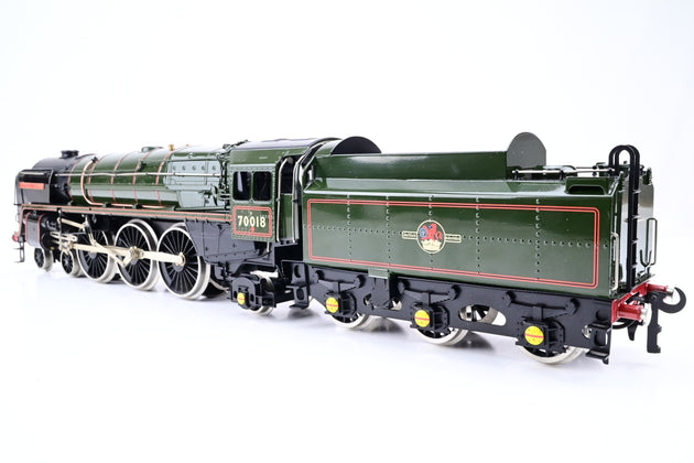 ACE Trains Coarse Scale O Gauge BR Green Late Crest Britannia Class No.70018 'Flying Dutchman' - Boxed