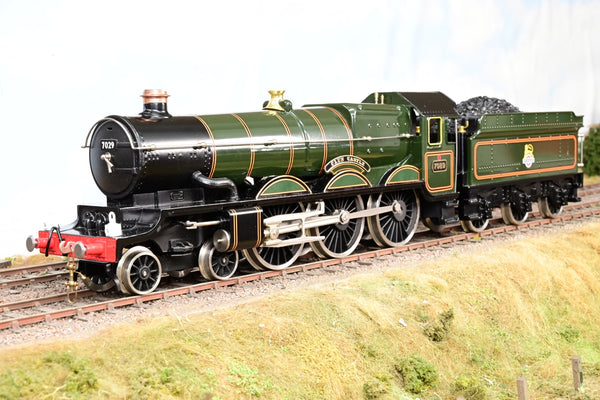 ACE Trains Coarse Scale O Gauge BR Green Early Emblem Castle Class No.7029 'Clun Castle' - Boxed