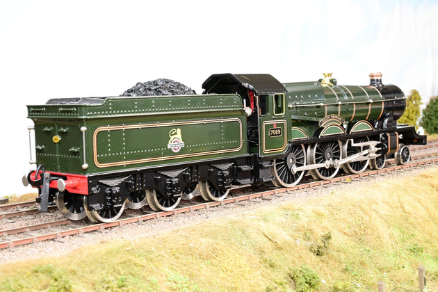 ACE Trains Coarse Scale O Gauge BR Green Early Emblem Castle Class No.7029 'Clun Castle' - Boxed
