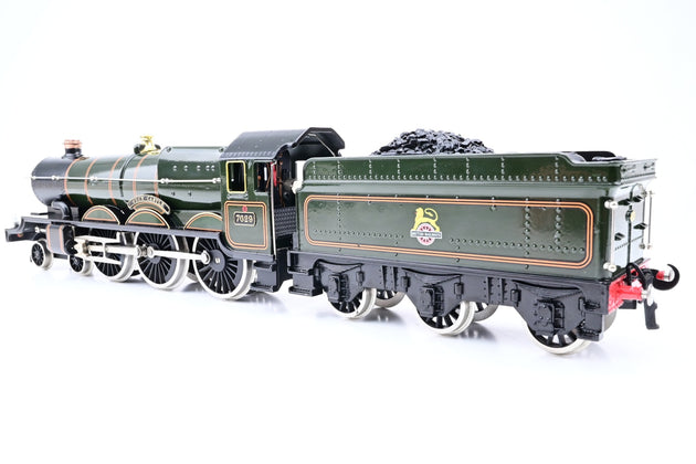 ACE Trains Coarse Scale O Gauge BR Green Early Emblem Castle Class No.7029 'Clun Castle' - Boxed