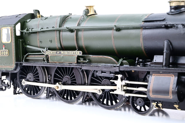 Kit Built O Gauge GWR Green 4-6-0 County Class No.1029 'County of Worcester'
