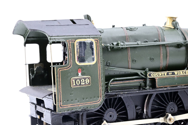 Kit Built O Gauge GWR Green 4-6-0 County Class No.1029 'County of Worcester'