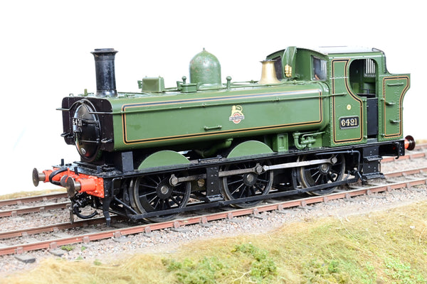 Lionheart Trains O Gauge BR Green Early Emblem 0-6-0PT 64xx Pannier Tank No.6421 - Boxed