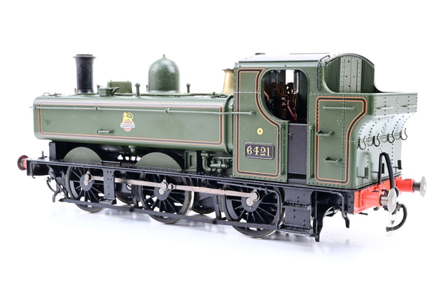Lionheart Trains O Gauge BR Green Early Emblem 0-6-0PT 64xx Pannier Tank No.6421 - Boxed