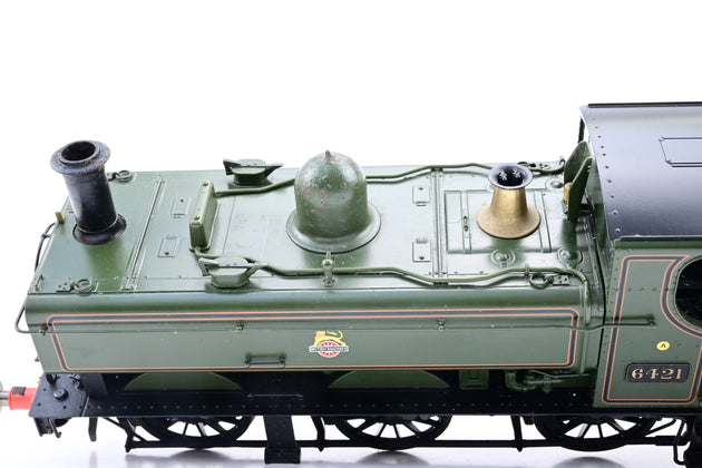 Lionheart Trains O Gauge BR Green Early Emblem 0-6-0PT 64xx Pannier Tank No.6421 - Boxed