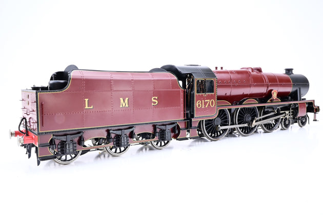 Cherry Scale Models O Gauge LMS Crimson 4-6-0 Royal Scot Class 6P No.6170 'British Legion'