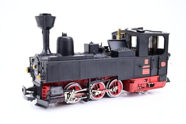 LGB G Gauge 2071D Zillertahlbahn Black 0-6-2 Tank Locomotive No.2 - Boxed