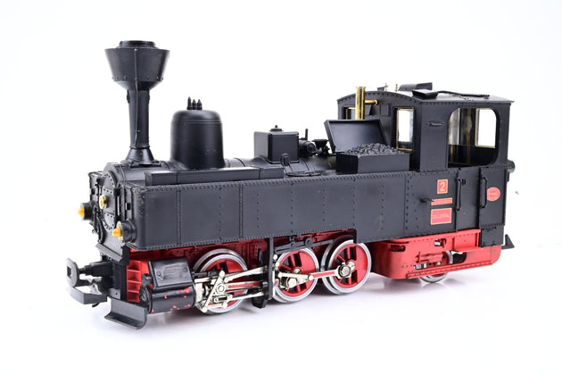 LGB G Gauge 2071D Zillertahlbahn Black 0-6-2 Tank Locomotive No.2 - Boxed
