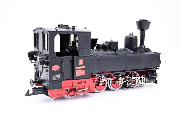 LGB G Gauge 2071D Zillertahlbahn Black 0-6-2 Tank Locomotive No.2 - Boxed