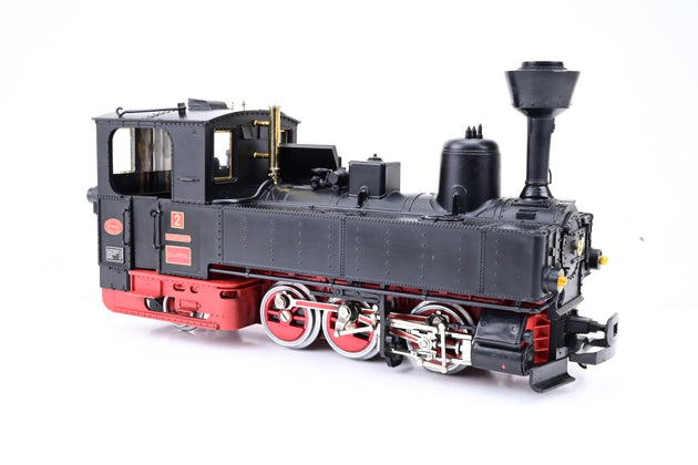 LGB G Gauge 2071D Zillertahlbahn Black 0-6-2 Tank Locomotive No.2 - Boxed