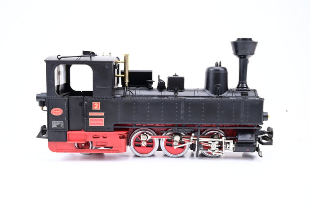LGB G Gauge 2071D Zillertahlbahn Black 0-6-2 Tank Locomotive No.2 - Boxed