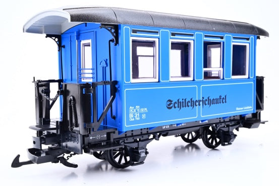 LGB G Gauge 34073 Stainzer Lokalbahn Passenger Car Blue No.31 - Boxed