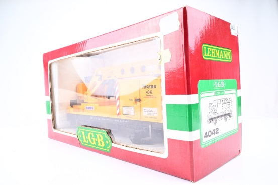 LGB G Gauge 4042 Matra Rail Crane No.4042 - Boxed