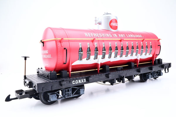 LGB G Gauge 45805 Coca-Cola® Tank Car No.Conx5 - Boxed