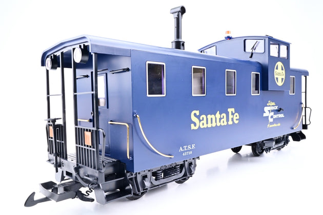 LGB G Gauge 43710 Santa Fe Caboose Blue No.43710 - Boxed